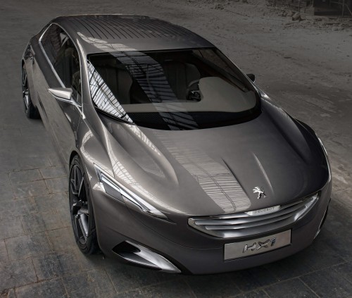 Peugeot's latest concept car set for a debut at the 2011 Frankfurt Motor . Foot down, big revs, whooosh.