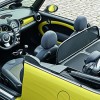 Open top MINI goes through an automatic car wash
