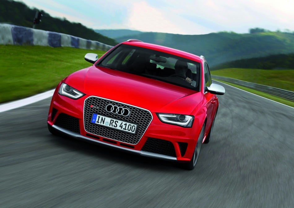 Audi RS 4 Avant/Fahraufnahme
