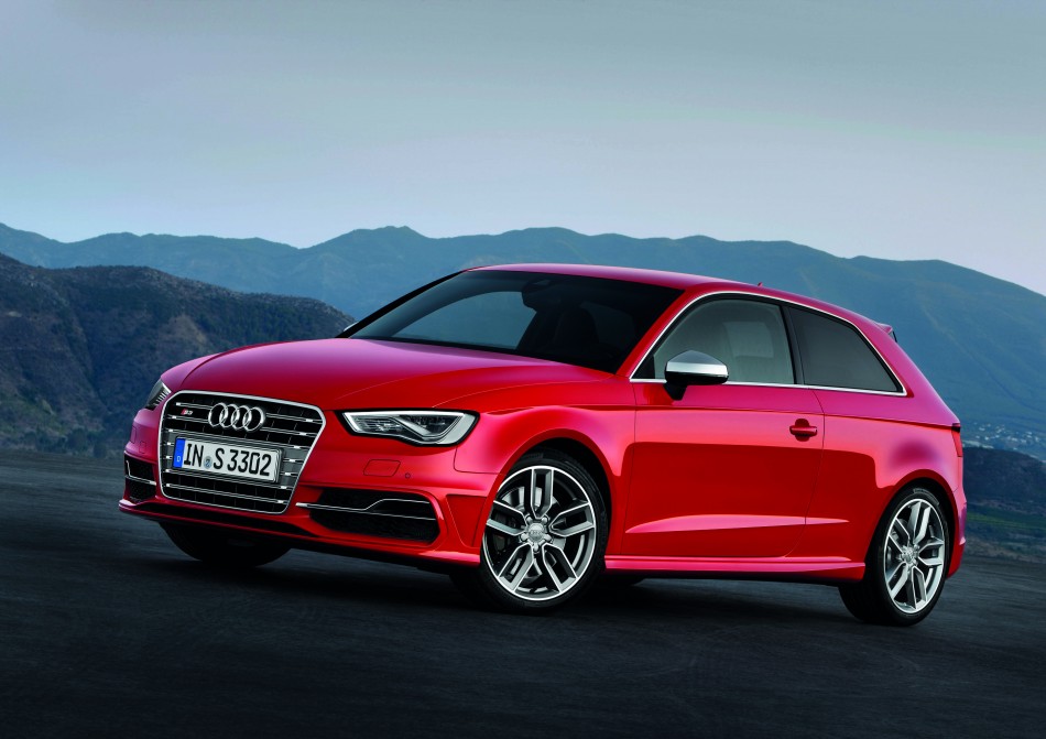 Audi S3/Standaufnahme