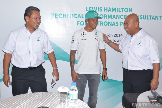 Lewis Hamilton Petronas Primax 2