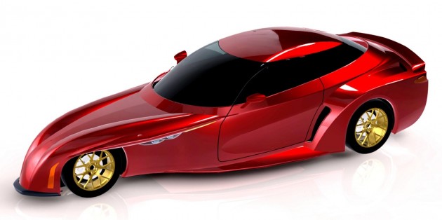 deltawing four-seater concept