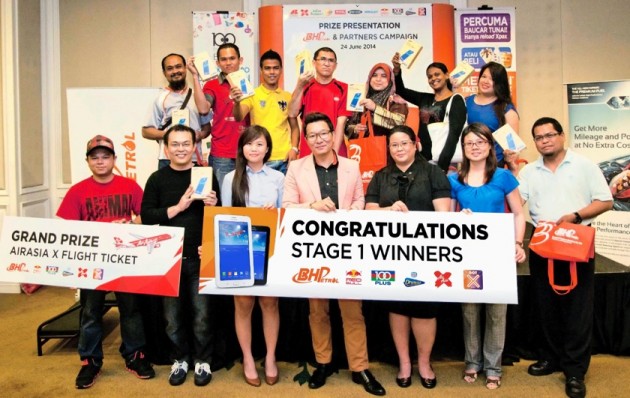 BHP Air Asia Celcom Contest Winners