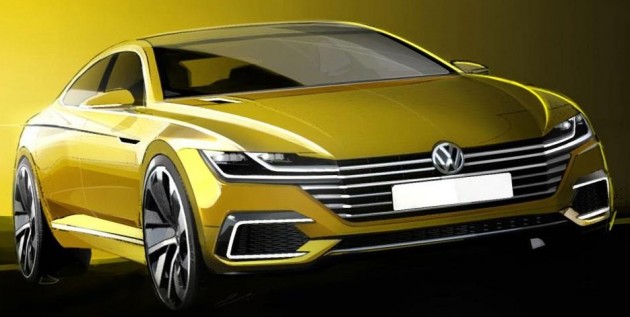 Volkswagen CC replacement teaser