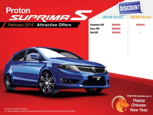 Proton Suprima S Discount