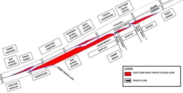mrt cheras taman midah