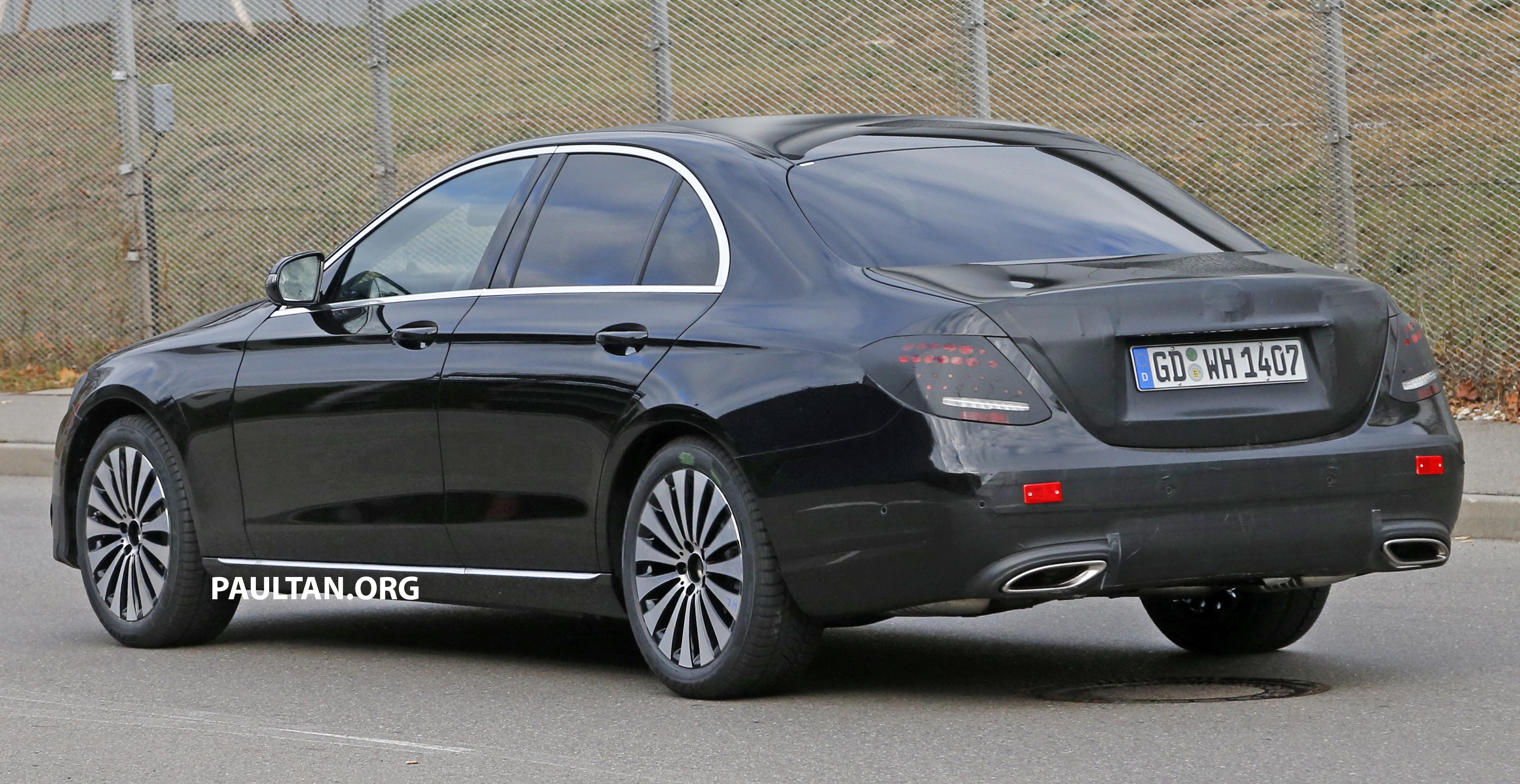 SPIED W213 Mercedes Benz E Class Is Almost Naked 2015 Mercedes Benz E