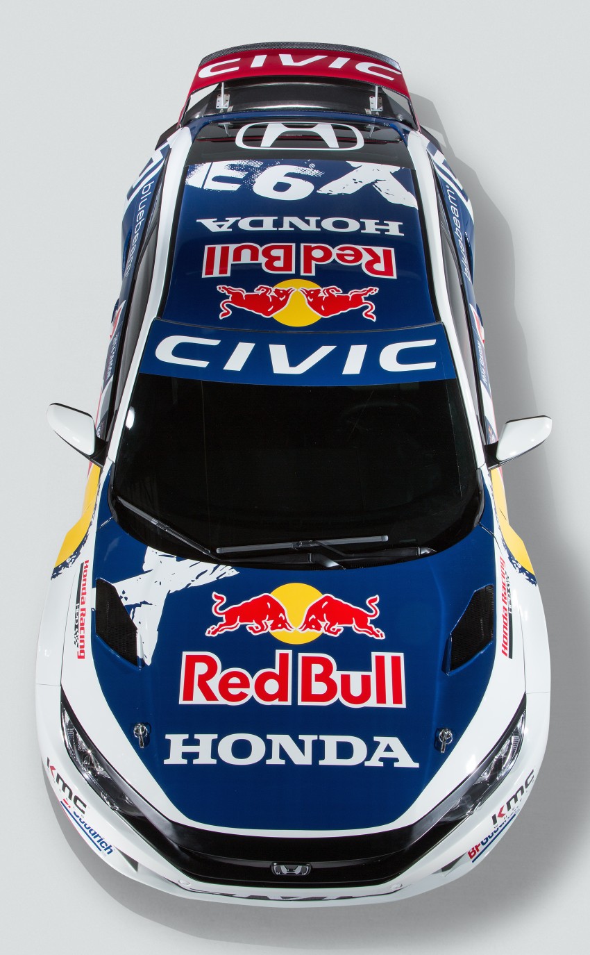 Honda Civic Luncurkan Mobil Red Bull GRC 2016