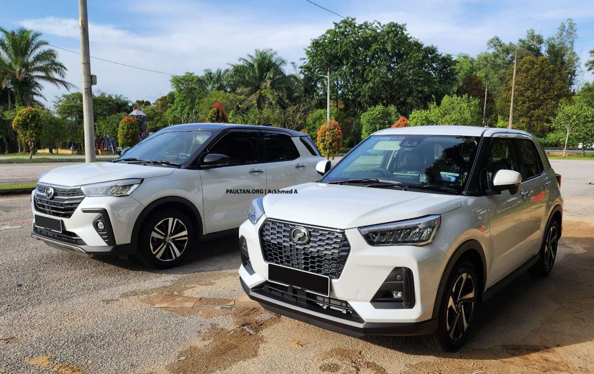 Perodua Ativa Hybrid vs Turbo compared side-by-side - paultan.org 1 Perodua Ativa Hybrid vs Turbo 3