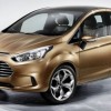 New Ford B-MAX MPV based on global Fiesta platform