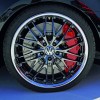 Weltpremiere am Woerthersee: Golf GTI Black Dynamic/Barracuda-Felgen 8 x 19  Zoll, Reifen 225/35 ZR 19, K-Sport Bremsanlage mit 380 mm-Bremsscheibe mit acht Kolben.
