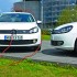 Die Glaeserne Manufaktur bietet zur Zeit Probefahrten mit dem Golf Blue-e-Motion an