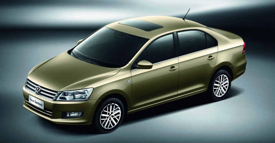 Der neue Volkswagen Santana (China)