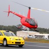 Proton Satria Neo S2000 versus a helicopter!