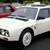 Lancia Delta S4 on go-kart track