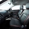 Leather seats with red stiching Leather seats with red stiching