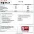 Rio SX pricelist