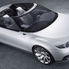 Saab 9-X Air Concept open top at Paris 2008