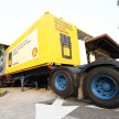 The Shell Rimula Hardworking Truck will be stopping at designated Rest Stops on the PLUS Highway and in Sabah and Sarawak to reward truck drivers