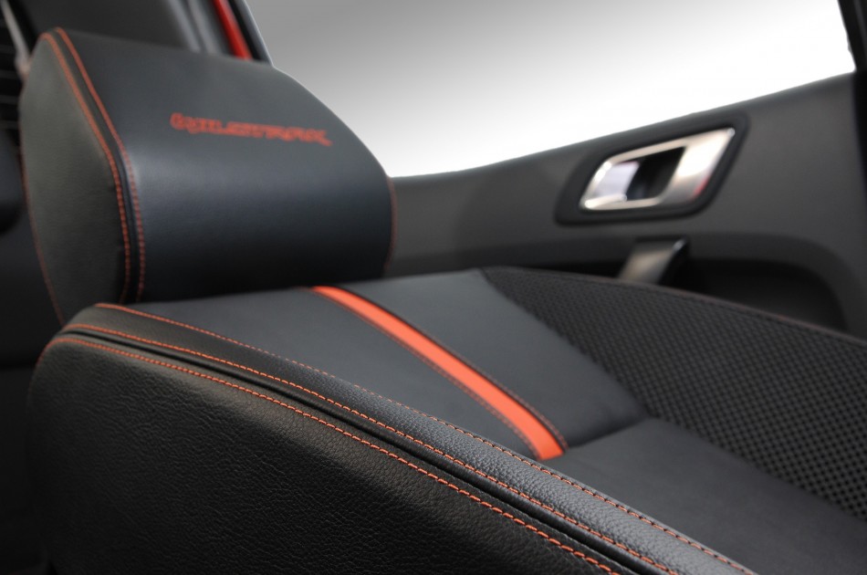 Wildtrak Premium Fabric & Semi Leather Interior