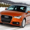 Audi A1 quattro prototype plays with snow in Montreal
