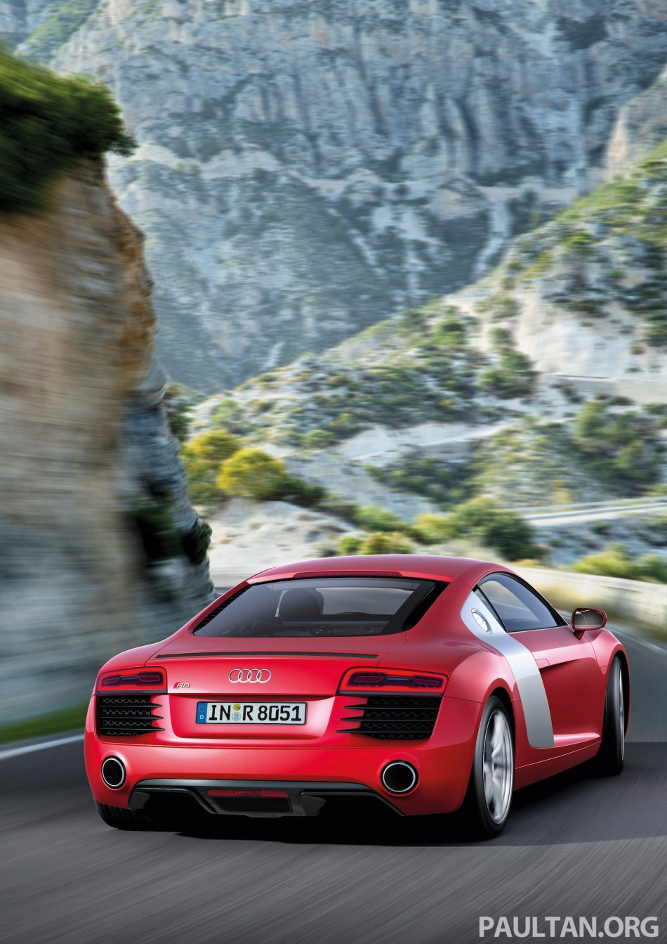 Audi R8/Fahraufnahme