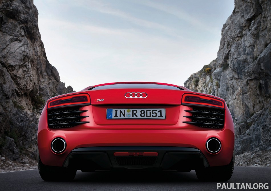 Audi R8/Fahraufnahme
