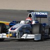 BMW Sauber F1.09 does her maiden lap at Valencia