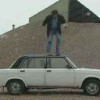 Jeremy Clarkson destroys a Lada