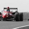 Lotus F1 racer undergoing wind-tunnel testing