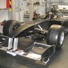 Lotus F1 scale model heads to the windtunnel