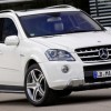 Subtle exterior tweaks for the Mercedes-Benz ML 63 AMG