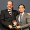Nasim picks up award from Automobiles Peugeot