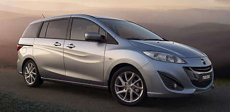 New Mazda5 Previewed - forced to wear the new look