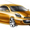 Nissan’s new global compact hatch in sketches