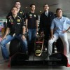 Lotus Renault GP team pays a visit to Proton
