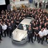 First Aston Martin Rapide rolls out from Austrian factory