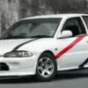 Rear wheel drive Proton Satria VR4 FR