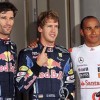 All Red Bull front row at Suzuka, Sebastian Vettel on pole