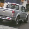 Lightly taped up pick-up truck in Segambut