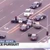 Crazy highway car chase in OC, California!