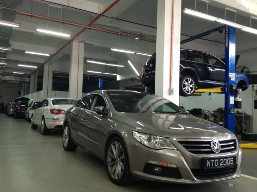room that's utilised by Volkswagen Group Malaysia for training purposes