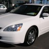 Pimped out white Honda Accord