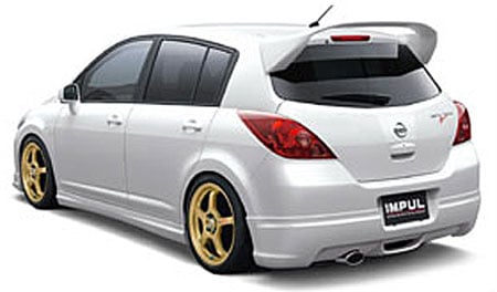 Nissan tiida 2006 body kit #7