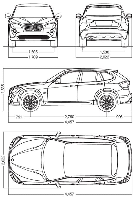 Bmw 1 series length width #3