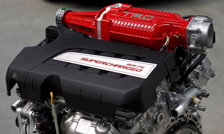 Toyota aurion supercharged trd