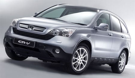 2007 Honda cr v crash ratings