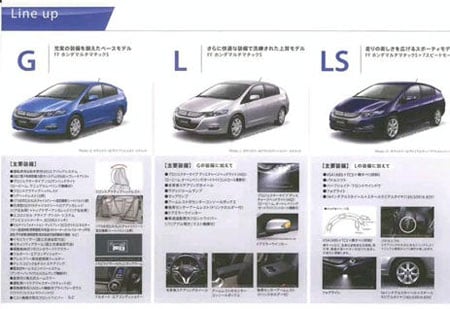 And brochures for the honda insight hybrid #4