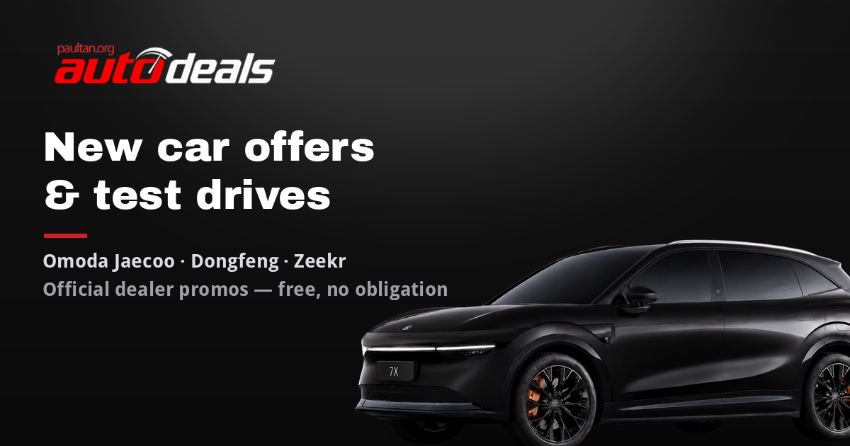 paultan.org AutoDeals — New Car Offers & Test Drives