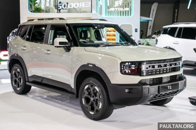Jetour T1 dipamer di KLIMS 2026 – varian 2.0T XWD, anggaran RM154k, sudah boleh ditempah di Malaysia